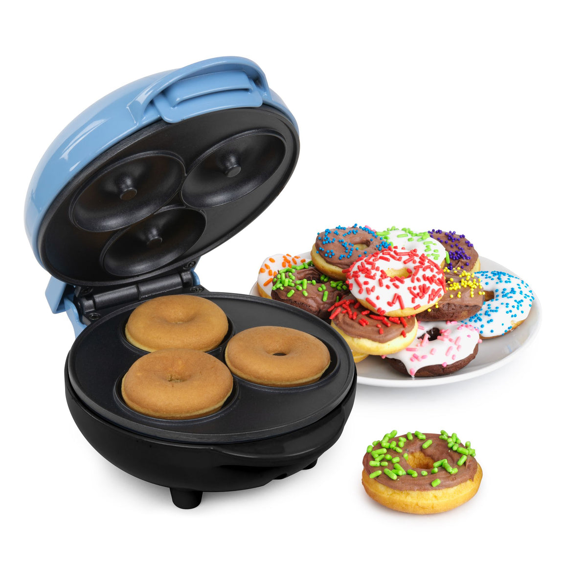 wasserette Toepassen Meting MyMini Orbital Donut Maker, Blue — Nostalgia Products
