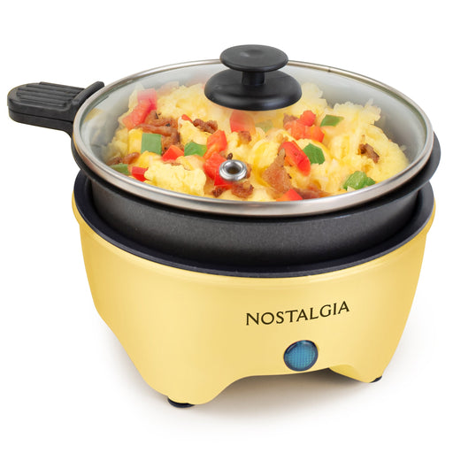 Nostalgia Mbkfst4ylw MyMini Personal Breakfast Bites Maker - Yellow