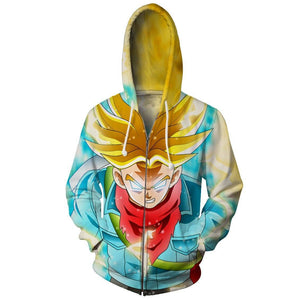 dbz trunks hoodie