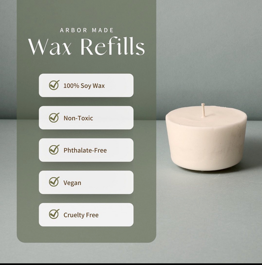 Arbor Made Refillable Candles