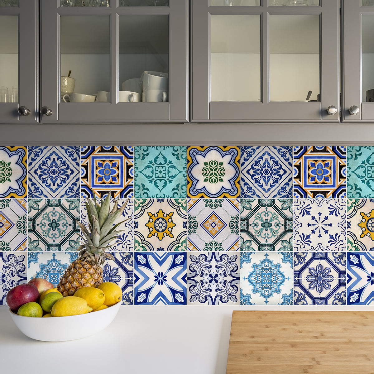 Talavera Tile Decals Set - PACK OF 12 – SirFace Graphics