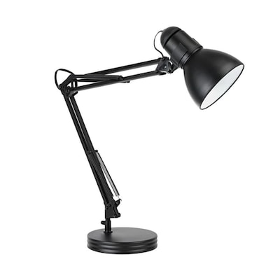 Heavy Base Architect Black Swing Arm Desk Lamp Spot Lamp