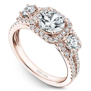 3-stone engagement rings