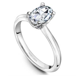 oval cut engagement rings