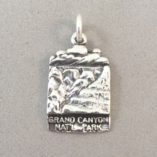 Union Station .925 Sterling Silver Charm Pendant St. Louis Missouri Train Building Souvenir TU27