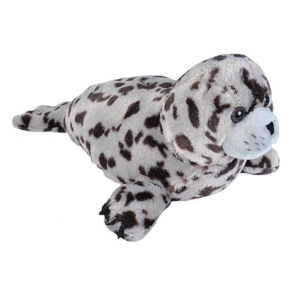 spotted seal stuffed animal