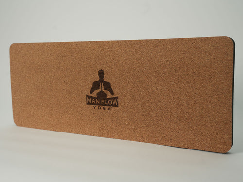 Aura Eco-Friendly Cork Yoga Mat - Float On Artist Design