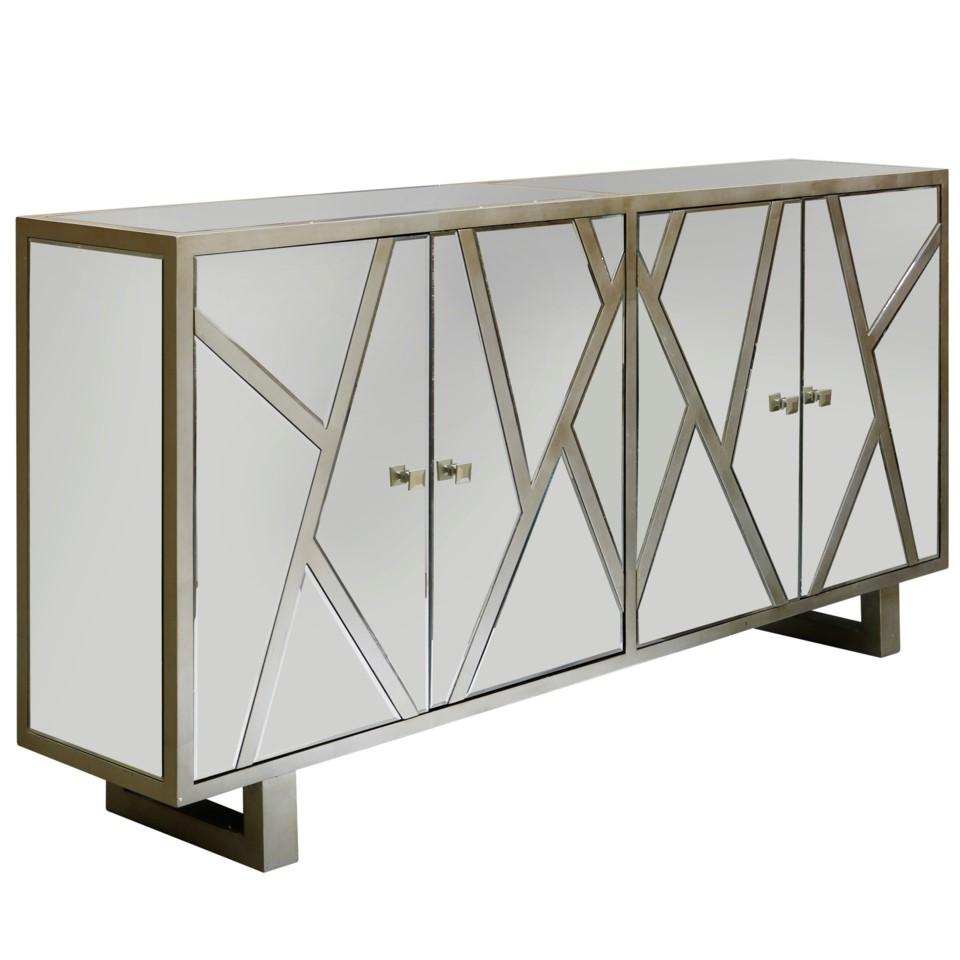 mirrored sideboard