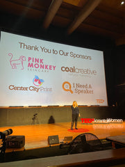 Pink Monkey skincare at TEDx