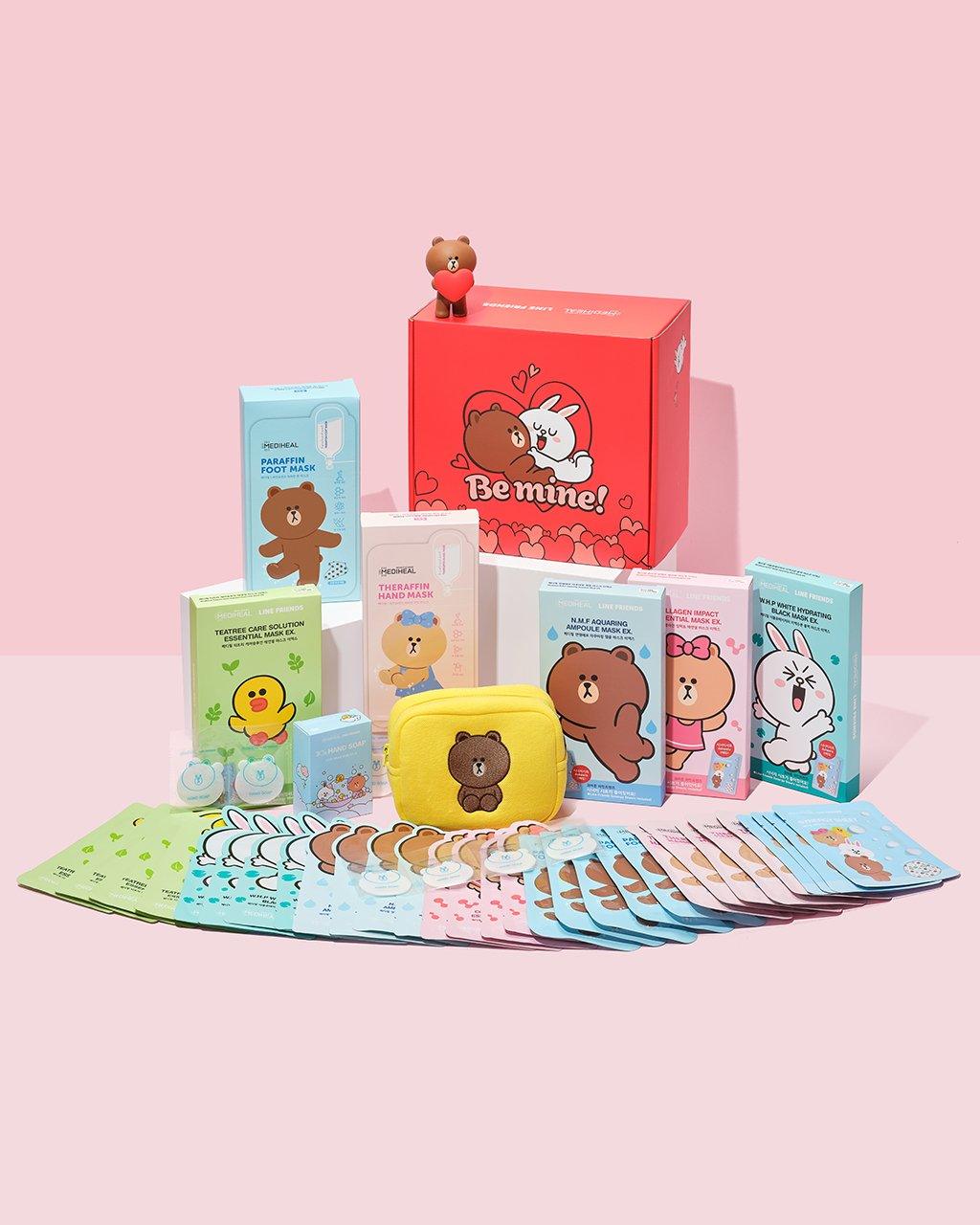 Mediheal X Line Friends Be Mine Gift Box