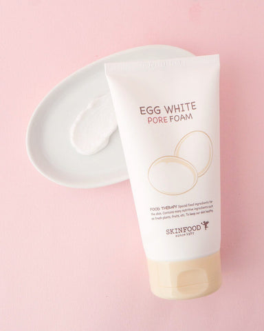 Egg white and sugar foam mask