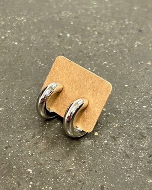 Gold-Dipped Earrings | Silver - Z Boutique