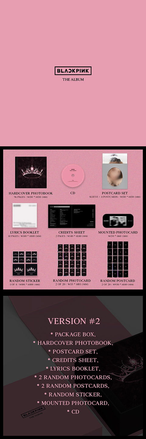 BLACKPINK - 1st FULL ALBUM [THE ALBUM] SAMPLER 