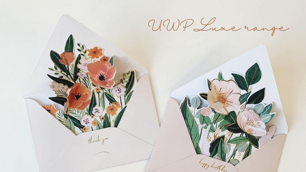 Wildflower Envelope 3D Pop Up Greeting Card