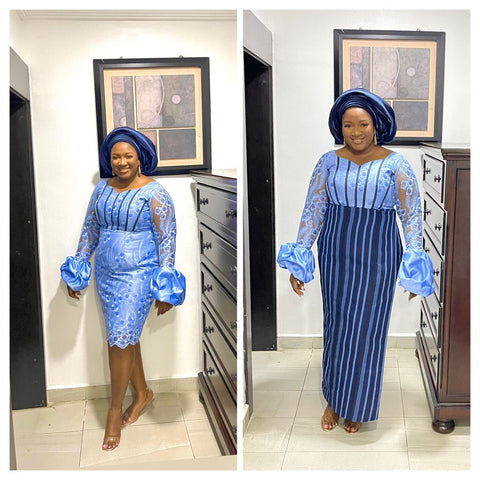 Nigerian Wedding: Aso Ebi Lace Styles You Should Rock in 2023. – Mafott  Fabrics