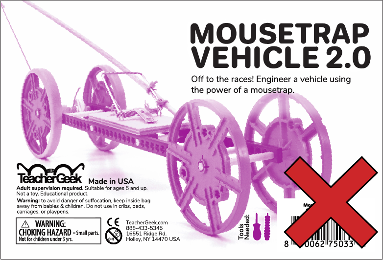 TeacherGeek Mousetrap Vehicle