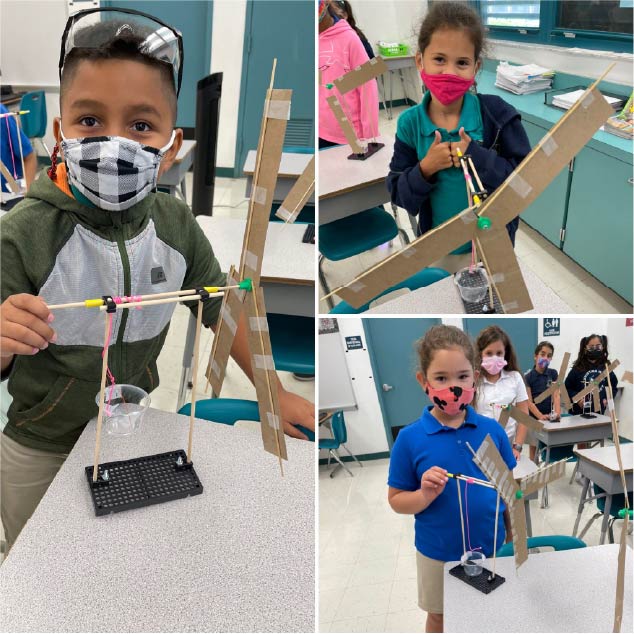 Miami Students making STEM Projects