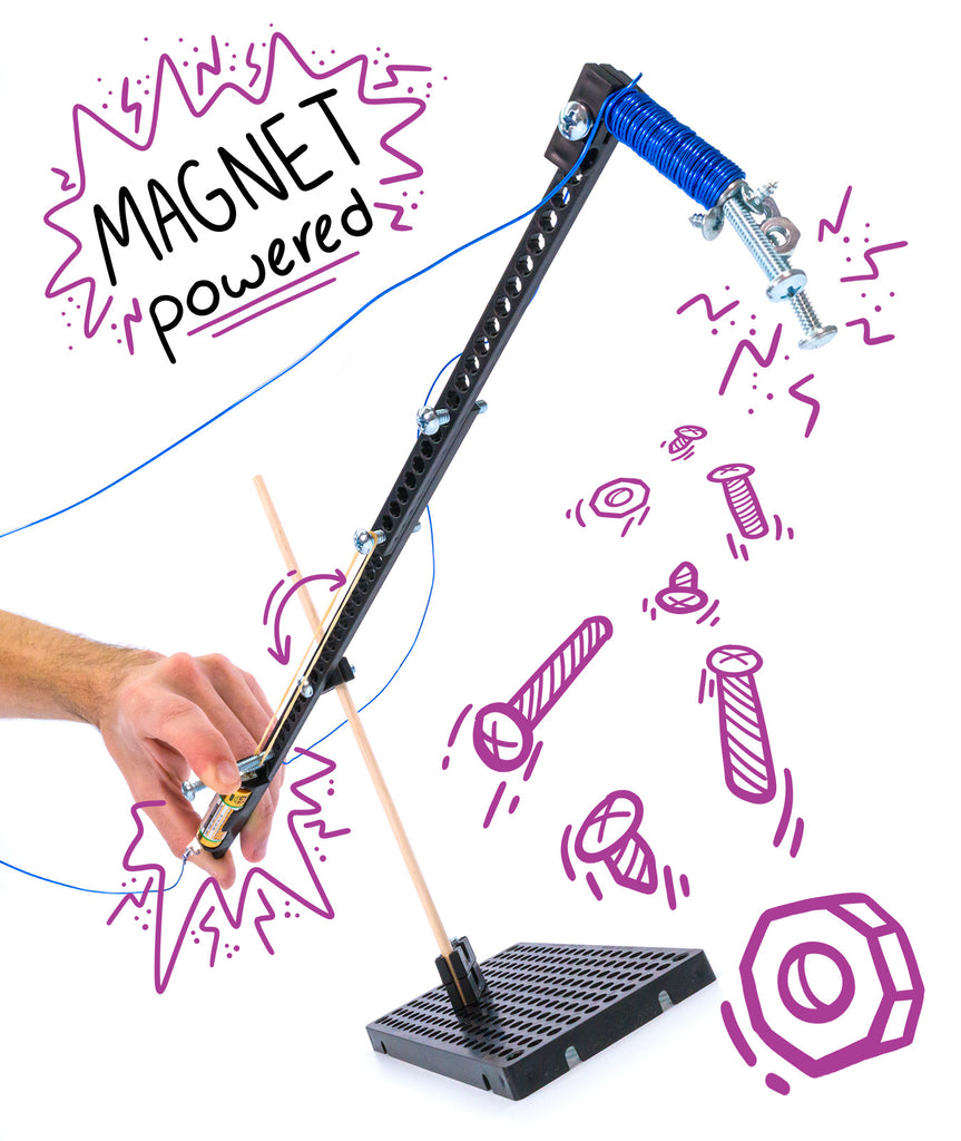 Electromagnet Crane 2.0 | Teacher-Designed Kids STEM Activity – TeacherGeek