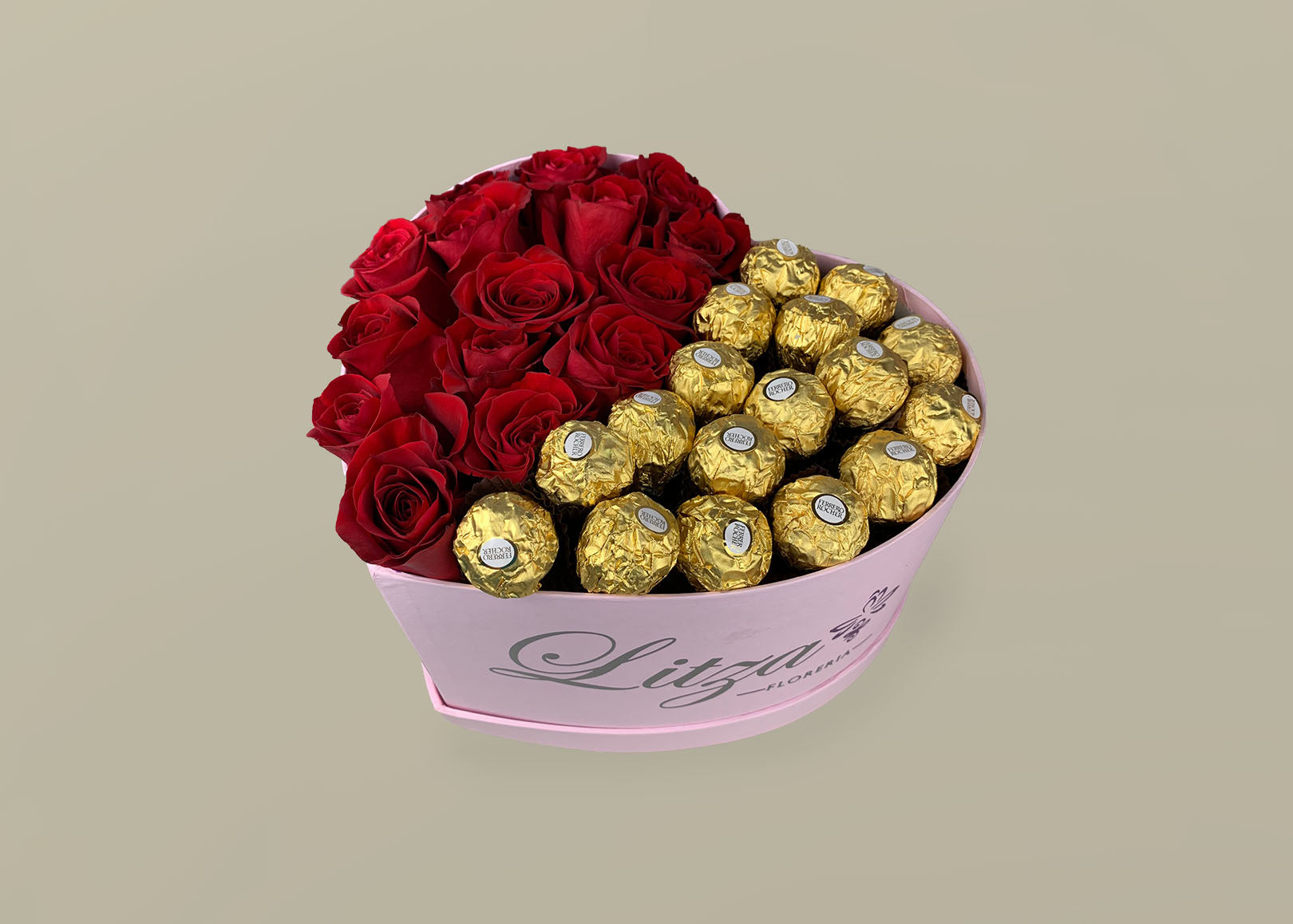 ? Arreglo de Flores con Chocolates Ferrero ? [2020] ✨ – Litza Florería