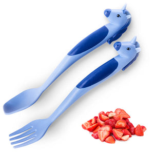 2-Piece Unicorn Themed Utensil Set - Masontops.com