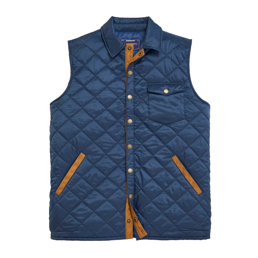 Onward Reserve Braswell Vest- Blue Indigo – Riley's Menswear