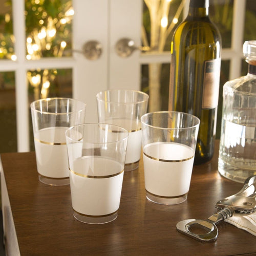 Plastic Drinkware Tumblers Goblets and Wine Cups – Luxe Party NYC