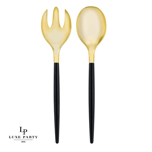 Luxe Party Plastic Cutlery Set - White Gold