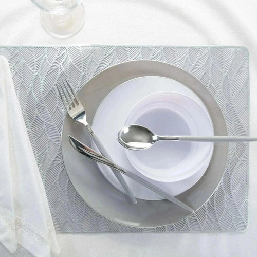 Home Details Round Saturn Laser Cut Placemat in Gold - Luxe Party NYC