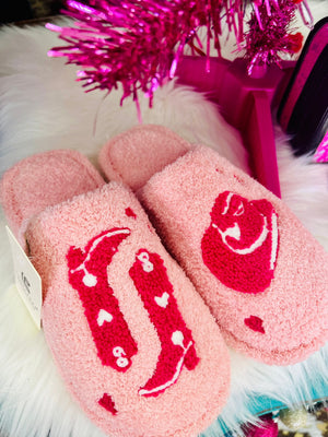 The Cozy Cowgirl Slippers - Gypsy Outlaw & Co.