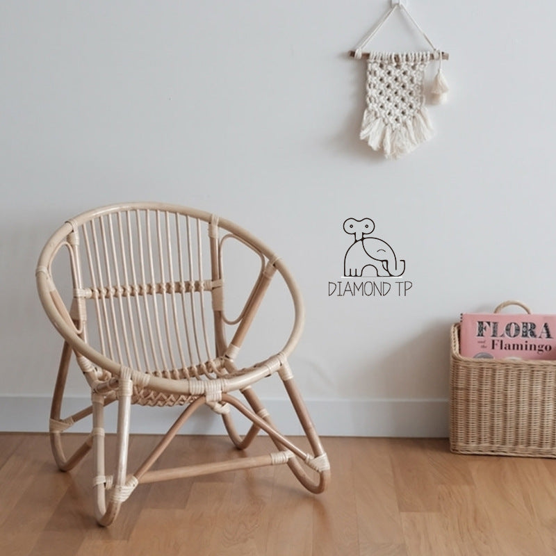 Ins Wind Children S Rattan Chair Indonesian Rattan Chair