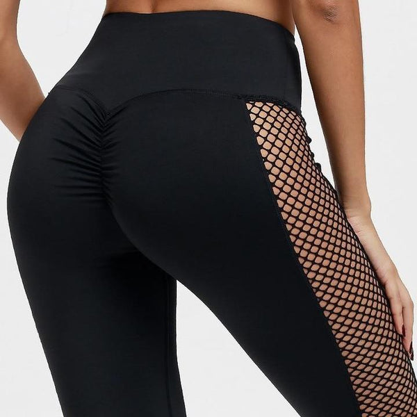 high waisted scrunch bum gym leggings