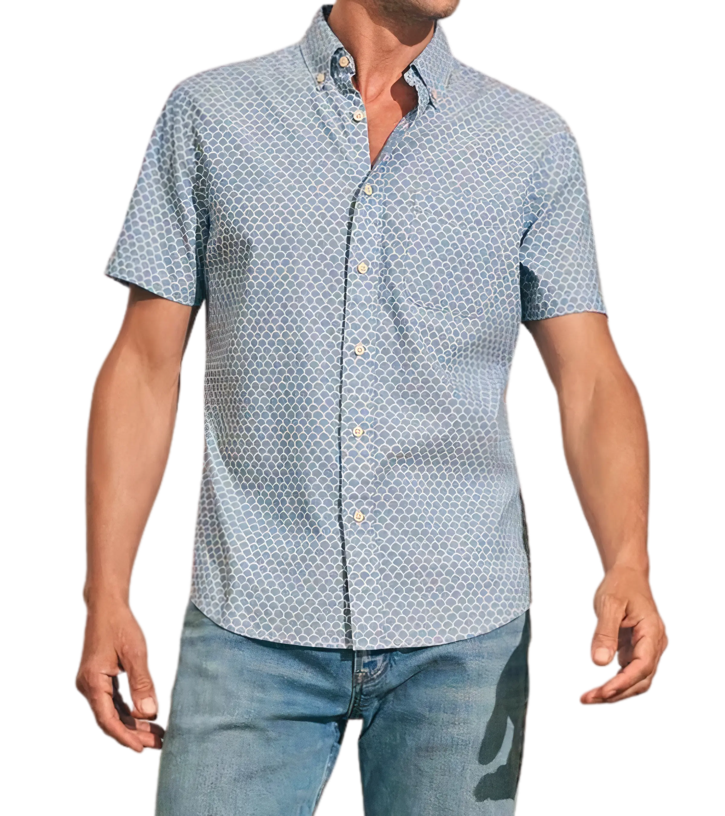 Faherty Men's Reserve Short-Sleeve Riviera Shirt – Global Pursuit