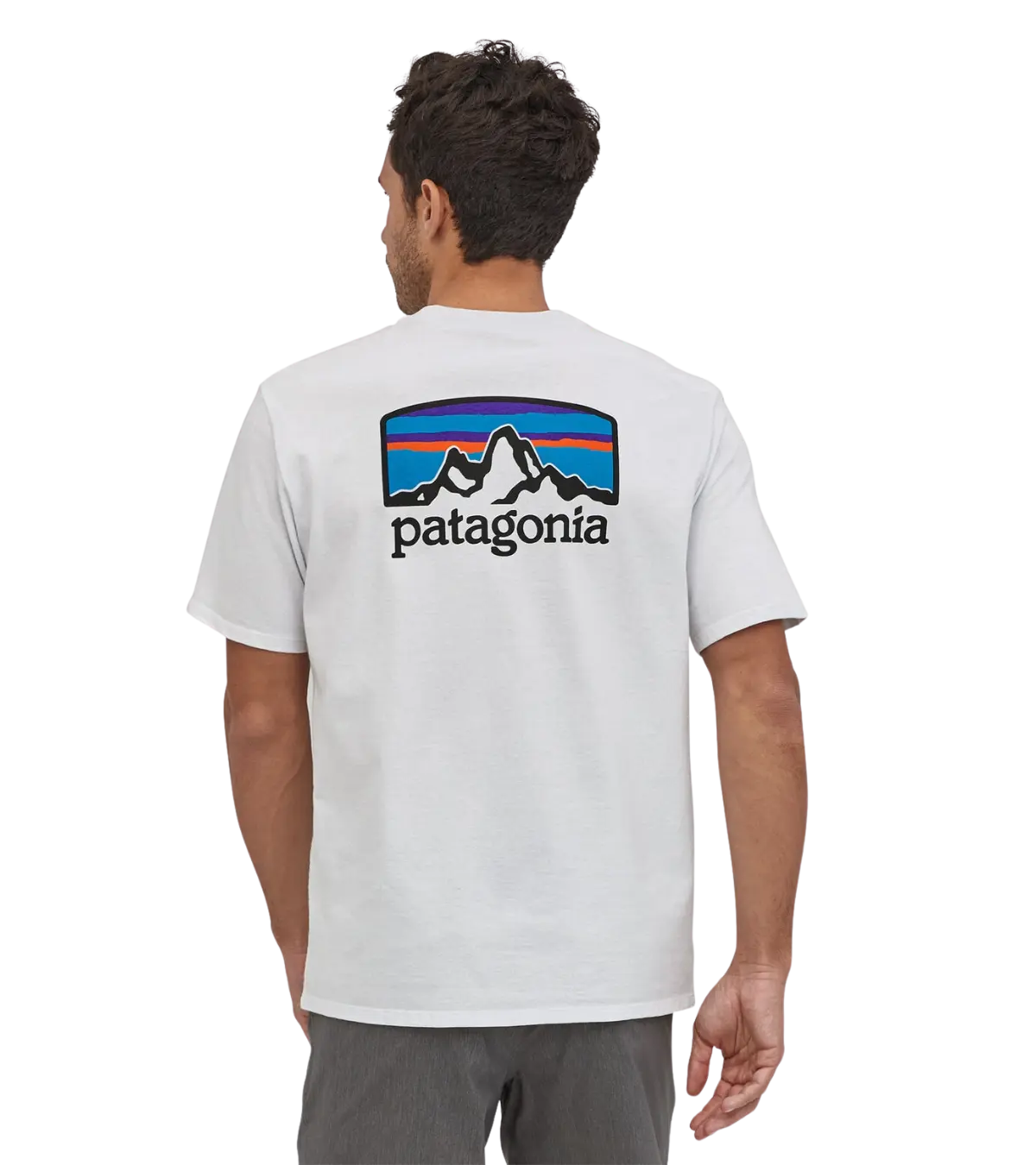 Patagonia Fitz Roy Horizons Responsibili-Tee - Men's White XL