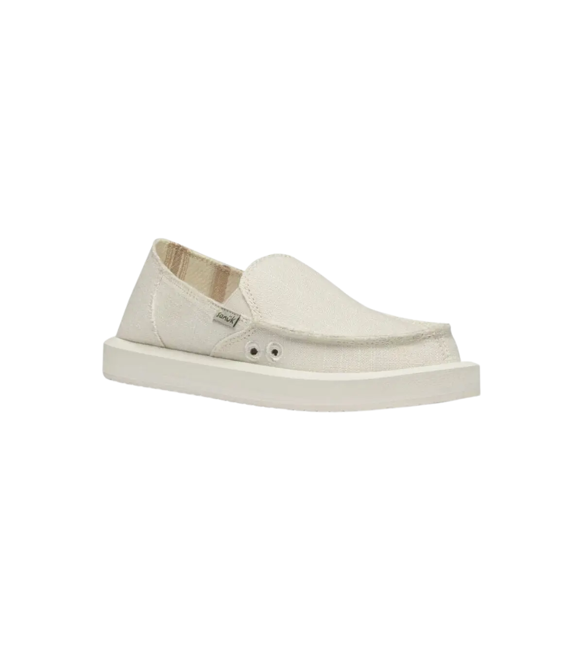  Sanuk Donna St Shoreline White Multi 7 B (M)