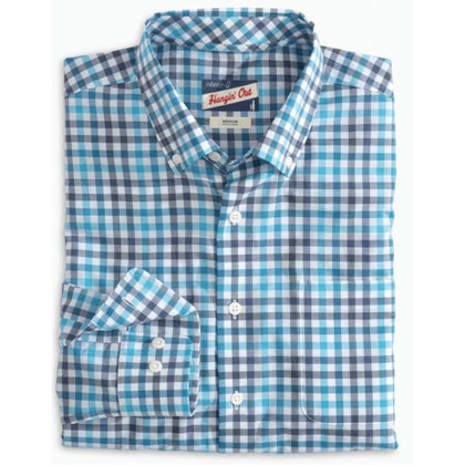 Johnnie-O | Caiden Button Down Shirt (Blue) - Global Pursuit