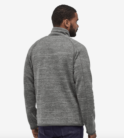 Patagonia Men's Better Sweater Quarter Zip in Grey