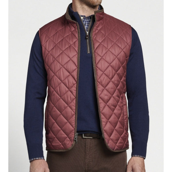 Oxford Ottley Quilted Vest - Tony's Tuxes and Clothier for