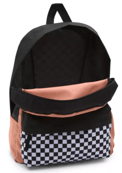 Vans, Bags, Vans Pink And White Checkered Backpack