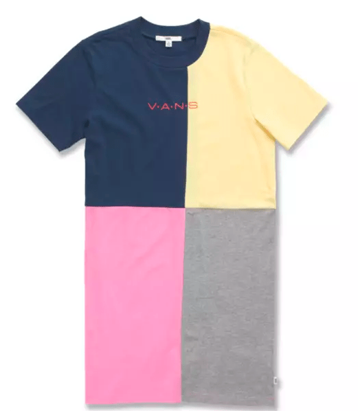 multi colored vans shirt