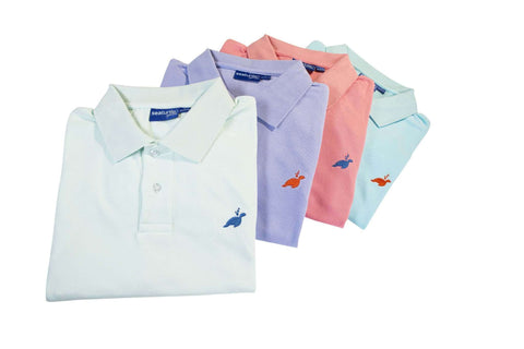 polo shirt with turtle logo