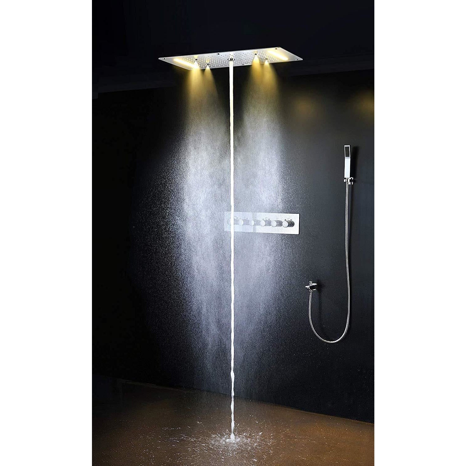 waterfall shower system