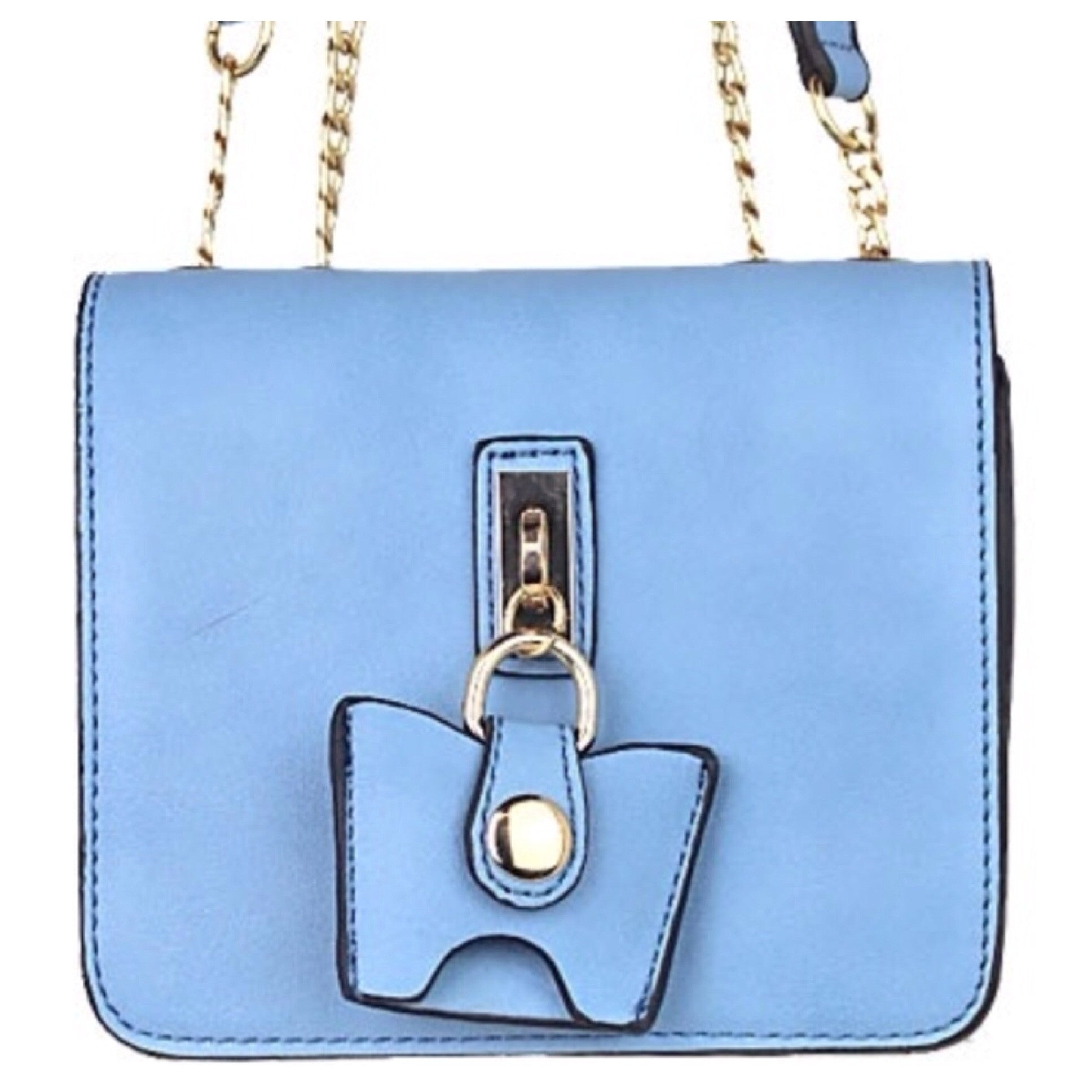 Beautiful "Must Have" Blue Cross Body Bag, Purse