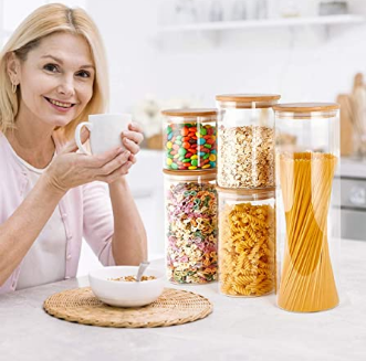 Kitchen Glass Storage Jars – That Organized Home