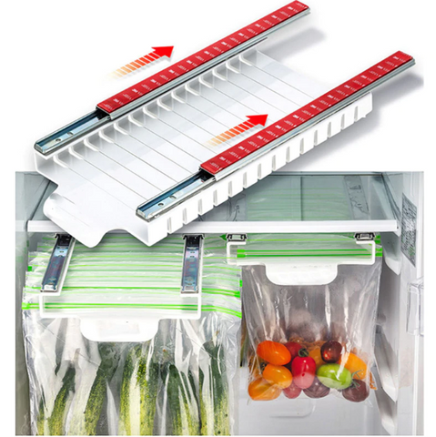 FRIDGE ZIPLOCK BAGS ORGANIZER – That Organized Home