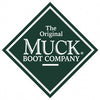 green and white logo for muck boot company