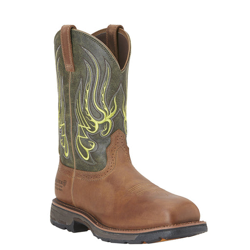 pointed steel toe cowboy boots
