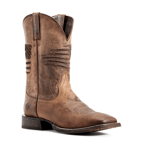 leather outsole cowboy boots