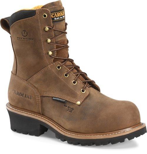 lace up composite toe work boots