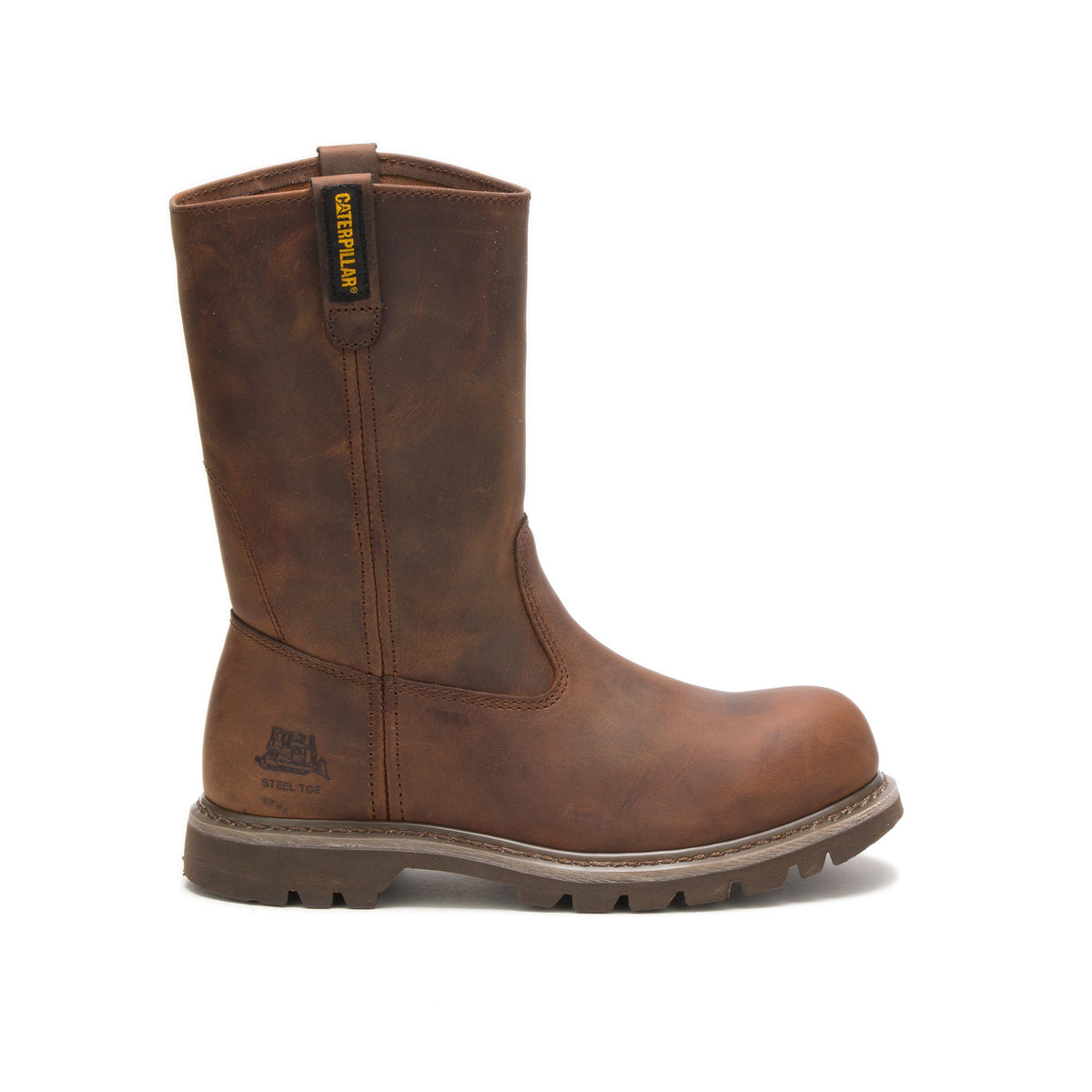 caterpillar square toe boots