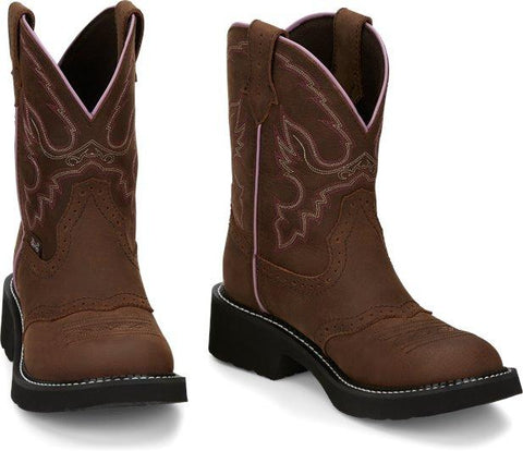 Gibobby Cowboy Boots for Women Leather Keep Warm Palestine